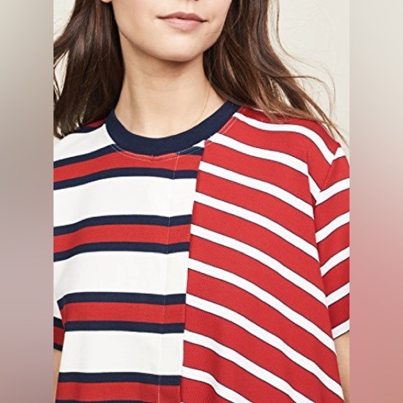 Monse Asymmetrical Rugby Tee XS - Picture 4 of 12